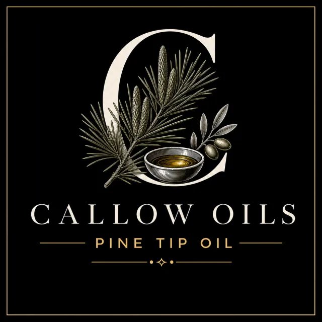 Pine Tip Oil label
