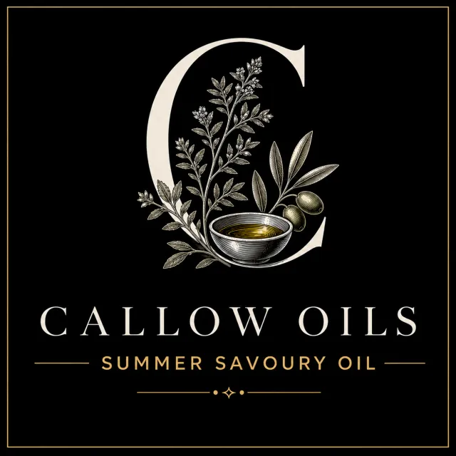 Summer Savoury Oil label