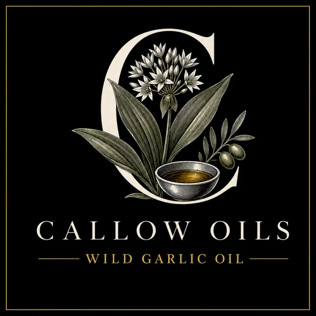 Wild Garlic Oil label